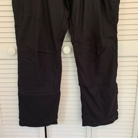 Eddie Bauer Men’s Pants 38x32 Black Fleece Lined Hiking Outdoor Cold Winter - Picture 4 of 14